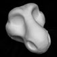 Angel Dragon foam head base for costumes, mascots and fursuits.