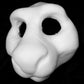 Drekkubus / Rabbit soft foam head base for costumes, mascots and fursuits.