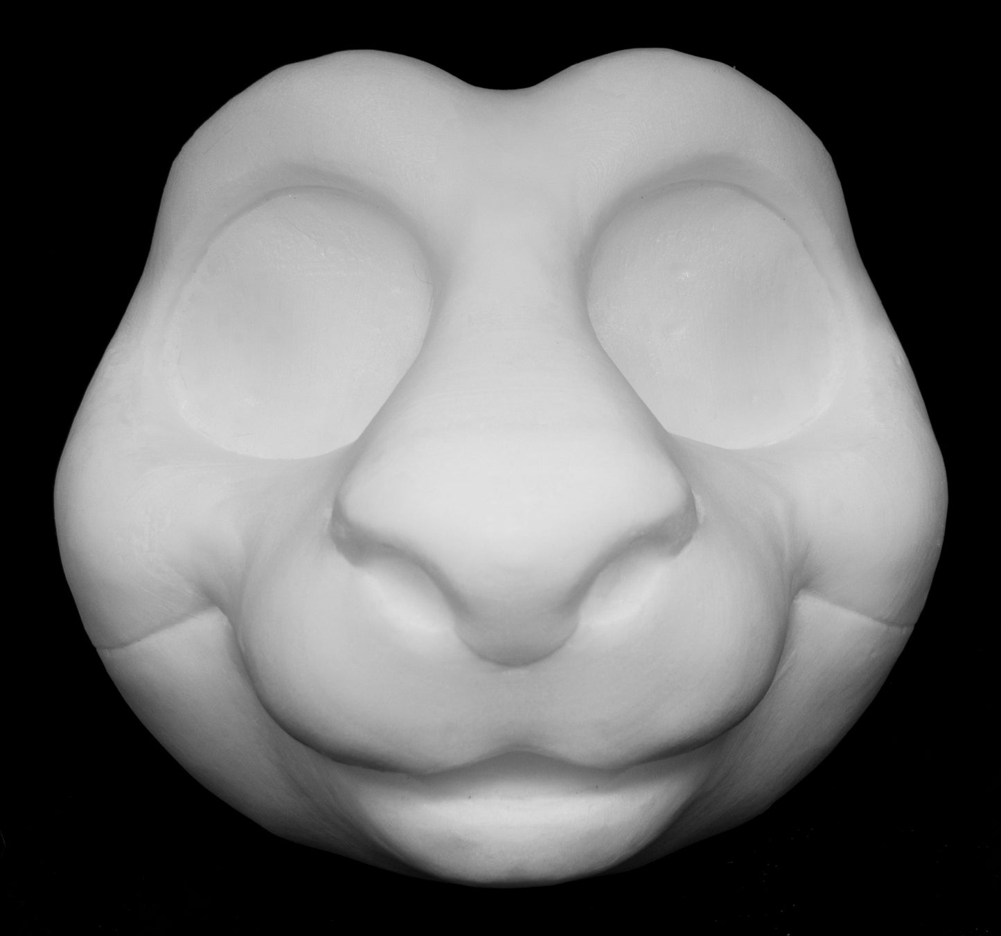 Kemono Monkey / small critter soft foam head base for costumes, mascots and fursuits.