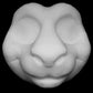 Kemono Monkey bundle deal: cut and carved head base, Eyes and Feet padding, for costumes mascots and fursuits.