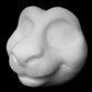 Kemono Monkey / small critter soft foam head base for costumes, mascots and fursuits.