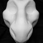 Dragon foam head base for costumes, mascots and fursuits.