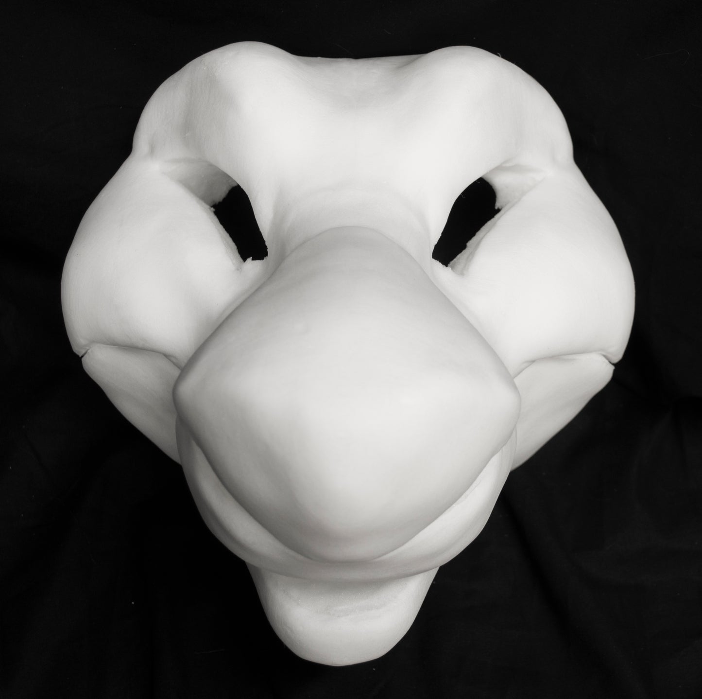 Manokit bundle deal: cut and carved head base, eye mesh, Ears and Feet padding, for costumes mascots and fursuits.
