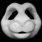 Kemono Monkey / small critter soft foam head base for costumes, mascots and fursuits.