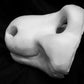 Angel Dragon foam head base for costumes, mascots and fursuits.