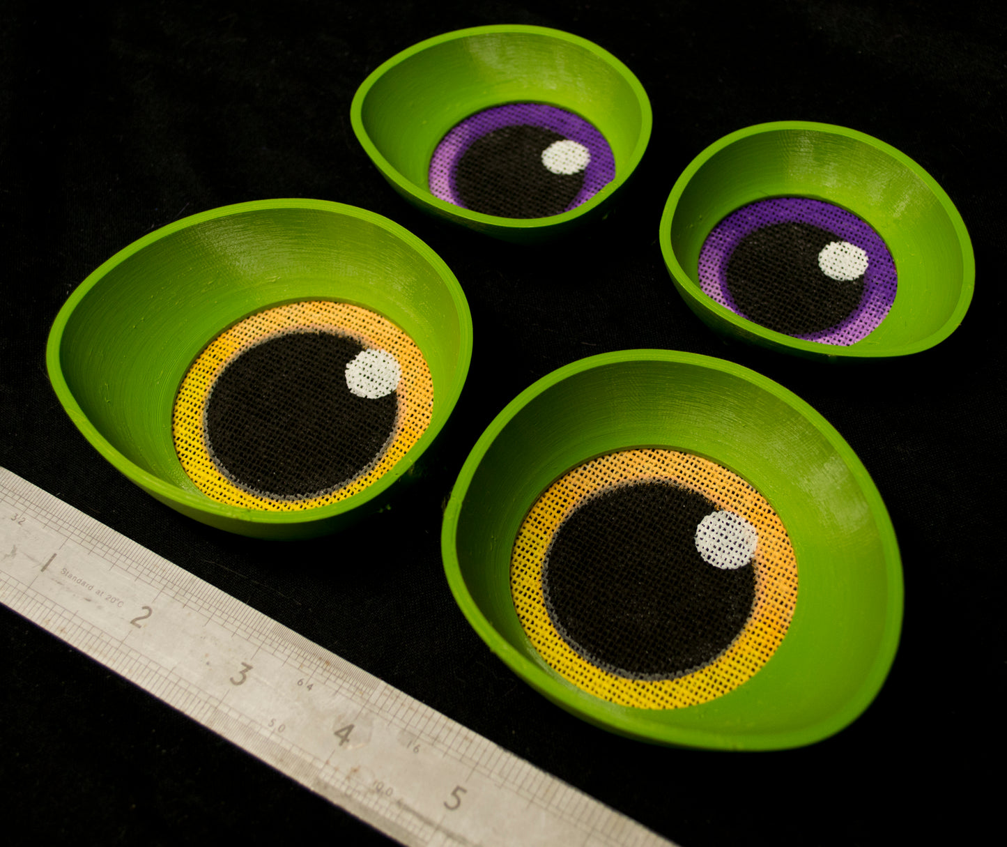 Toony eyes for costumes, (regular and large options) fursuits and mascots (1 pair) Waterproofed