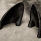 Pointed canine ear blanks, soft foam for LARP, festivals, costumes, mascots and fursuits (1 pair)