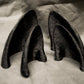 Pointed canine ear blanks, soft foam for LARP, festivals, costumes, mascots and fursuits (1 pair)