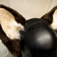Pointed canine ear blanks, soft foam for LARP, festivals, costumes, mascots and fursuits (1 pair)