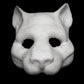 Feline Mask for LARP, soft foam for safe combat