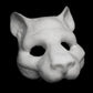 Feline Mask for LARP, soft foam for safe combat