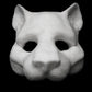 Feline Mask for LARP, soft foam for safe combat
