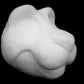 Critter soft foam head base for costumes, mascots and fursuits.