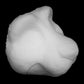 Critter soft foam head base for costumes, mascots and fursuits.