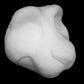 Critter soft foam head base for costumes, mascots and fursuits.