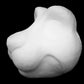 Critter soft foam head base for costumes, mascots and fursuits.