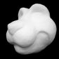 Critter soft foam head base for costumes, mascots and fursuits.
