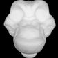 Angry canine soft foam head base for costumes, mascots and fursuits.