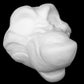 Angry canine soft foam head base for costumes, mascots and fursuits.