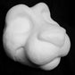 Otter soft foam head base for costumes, mascots and fursuits.