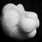 Otter soft foam head base for costumes, mascots and fursuits.