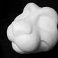 Otter soft foam head base for costumes, mascots and fursuits.