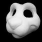 Critter bundle deal: cut and carved head base, Eyes and Feet padding, for costumes mascots and fursuits.