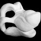 Angry canine soft foam head base for costumes, mascots and fursuits.