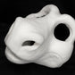 Raptor foam head base for costumes, mascots and fursuits.