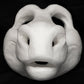 Raptor foam head base for costumes, mascots and fursuits.