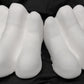 Raptor/dragon bundle deal: cut and carved head base, Eyes and Feet padding, for costumes mascots and fursuits.