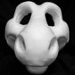 Angel dragon with hooves bundle deal: cut and carved head base, Eyes and Feet padding, for costumes mascots and fursuits.