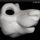Long muzzle Canine bundle deal: cut and carved head base, Eyes and Feet padding, for costumes mascots and fursuits.