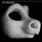Kemono Point nose dragon bundle deal: cut and carved head base, Eyes and Feet padding, for costumes mascots and fursuits.