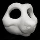Kemono canine bundle deal: cut and carved head base, Eyes and Feet padding, for costumes mascots and fursuits.