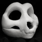 Toony skull bundle deal: cut and carved head base, Eyes and Feet padding, for costumes mascots and fursuits.