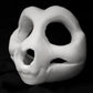Toony demon skull bundle deal: cut and carved head base, Eyes and Feet padding, for costumes mascots and fursuits.