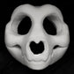 Toony demon skull bundle deal: cut and carved head base, Eyes and Feet padding, for costumes mascots and fursuits.
