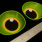 Large Green Toony follow me eyes for costumes, fursuits and mascots, 1 pair (Many colours and custom painted options) Waterproof