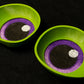 Green follow me effect toony eyes for costumes, fursuits and mascots (1 pair)(Many colours and custom painted options) Waterproof