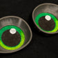 Grey follow me effect toony eyes for costumes, fursuits and mascots (1 pair)(Many colours and custom painted options) Waterproof