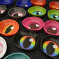 Custom painted Toony eyes for costumes, (regular and large options) fursuits and mascots (1 pair) Waterproof