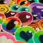Painted Buckram for Toony eyes, for costumes, fursuits and mascots (1 pair) Waterproof