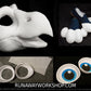 Large Gryphon bundle deal: cut and carved head base, Eyes and Feet padding, for costumes mascots and fursuits.